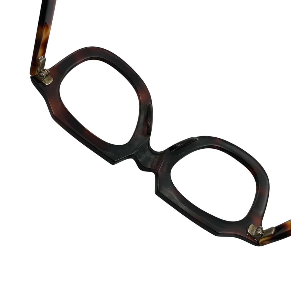 FRENCH VINTAGE 40s GARGOYLE Tortoiseshell Sunglasses Brown
