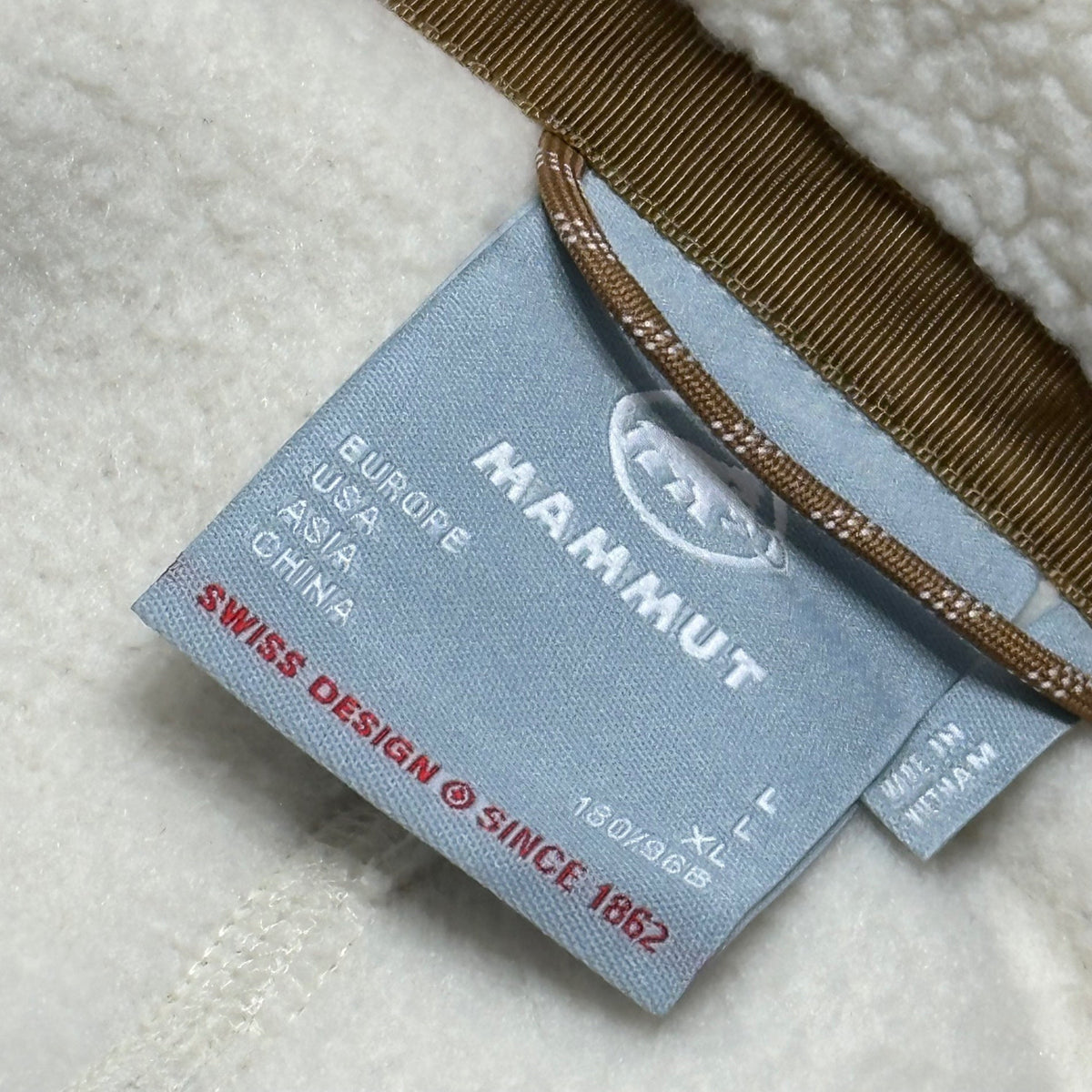 MAMMUT Miracle ML Mid-Layer Jacket Off-White Size XL