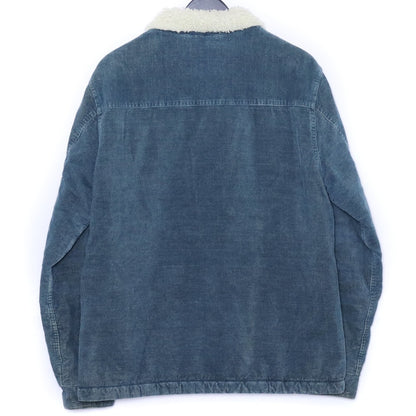Ron Herman (FW18) Navy Corduroy Boa Jacket Size L