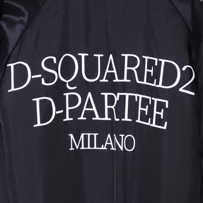 Dsquared2 23AW Leopard-print Bomber Jacket Size 48