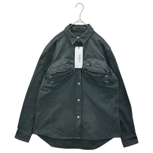 MARTIN ROSE 24AW Bumbag Cotton Button-Up Shirt Size XS