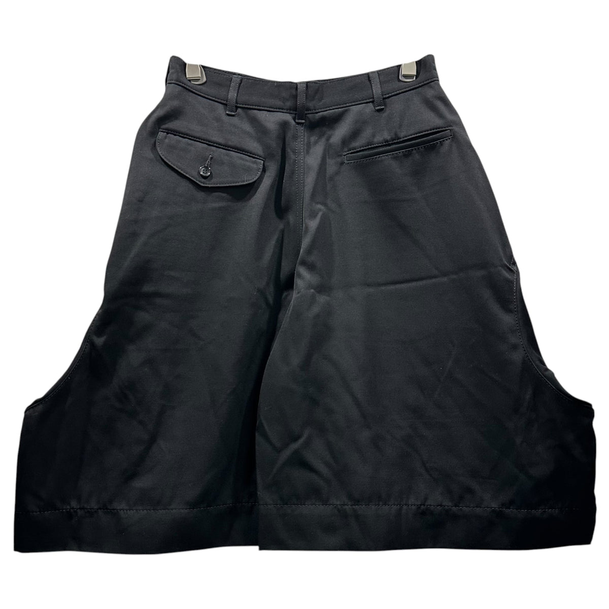 COMME des GARCONS 14AW Wool Gabardine Shorts Black Size XS