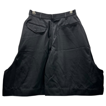 COMME des GARCONS 14AW Wool Gabardine Shorts Black Size XS