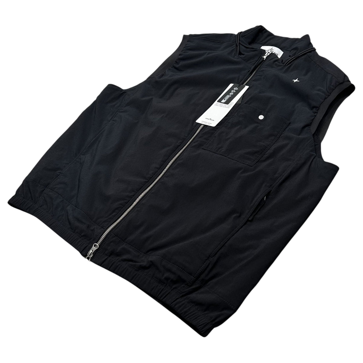 STONE ISLAND 24AW Stellina Wool Vest Dark Navy Size L