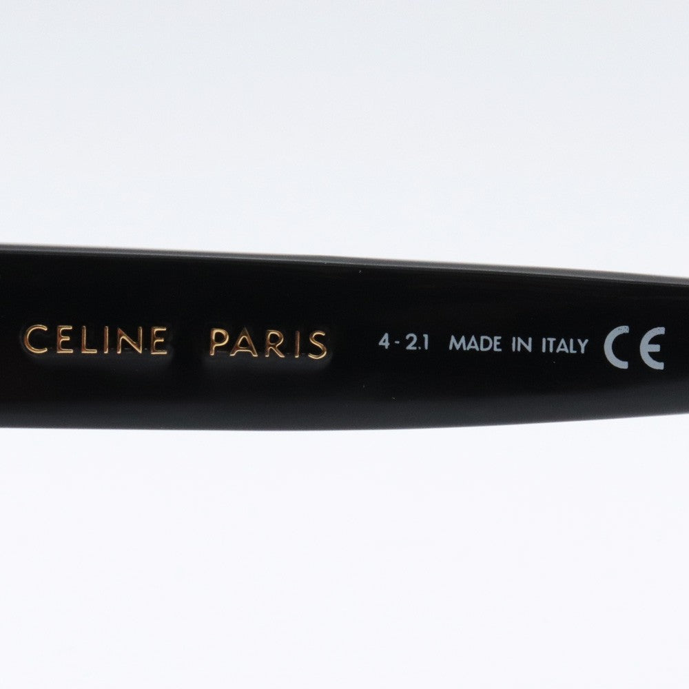 CELINE Black Square Frame Sunglasses Size ONE SIZE