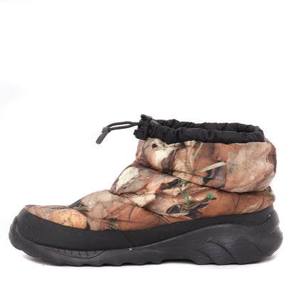 Supreme x TNF 16AW Nuptse Bootie Leaf Camo Boots Size 26cm