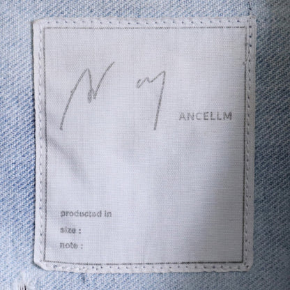 ANCELLM 25AW Layering Color Denim Jacket Indigo Size 2