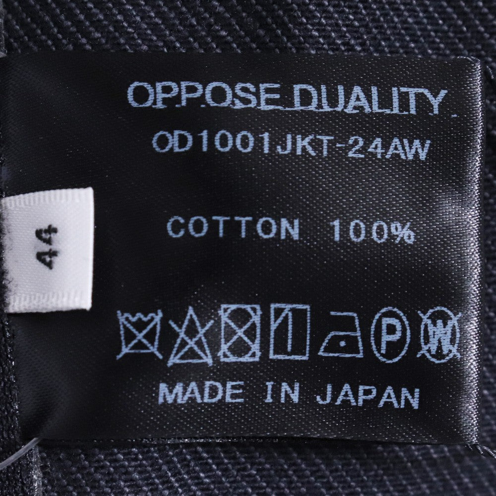 OPPOSE DUALITY 24AW 6-Pocket Panel Denim Dark Gray Size 44