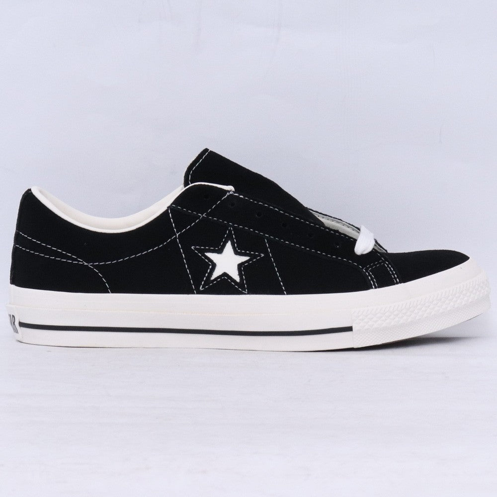 Converse One Star Suede Black Sneakers Size 26cm
