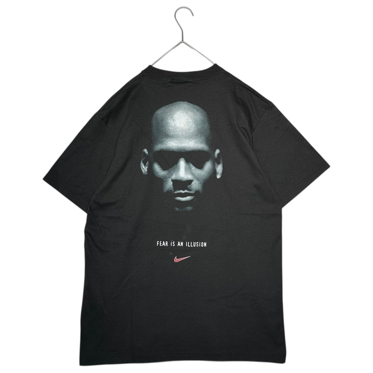 NIKE 90s Jordan Fear Is An Illusion T-Shirt Black Size M