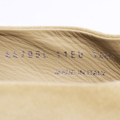 ERMENEGILDO ZEGNA x FEAR OF GOD Suede Loafers Beige Size 12