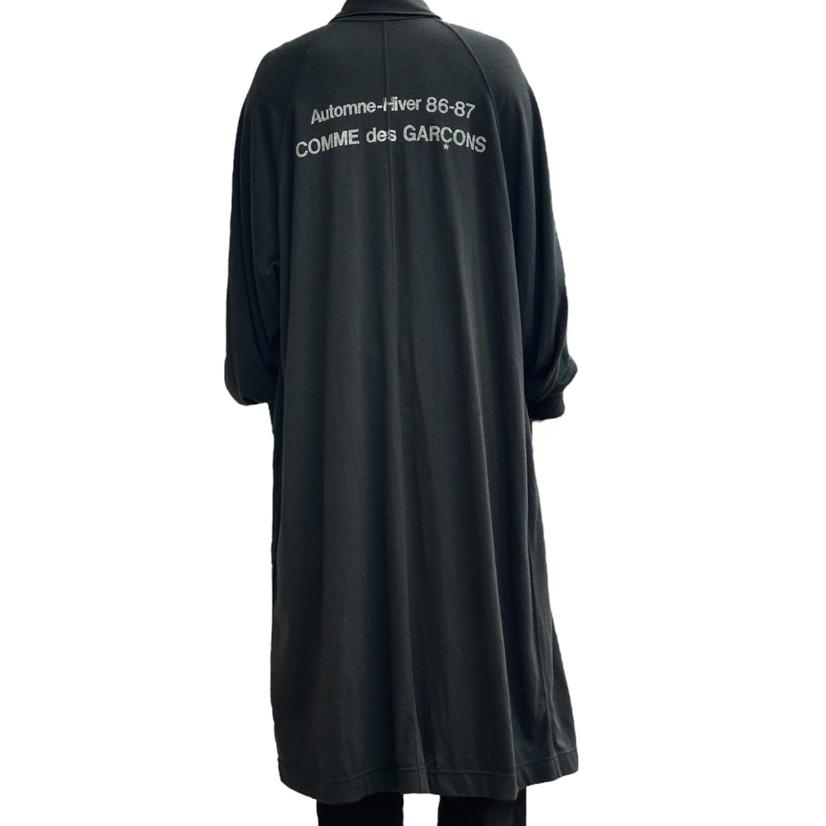 COMME des GARCONS 86AW Staff Wool Coat Black Size M