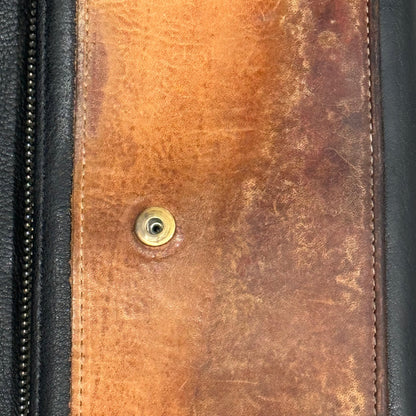 Maison Martin Margiela Leather Two-Tone Long Wallet