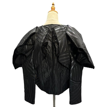 COMME des GARCONS 26SS Deconstructed Jacket Black Size XS