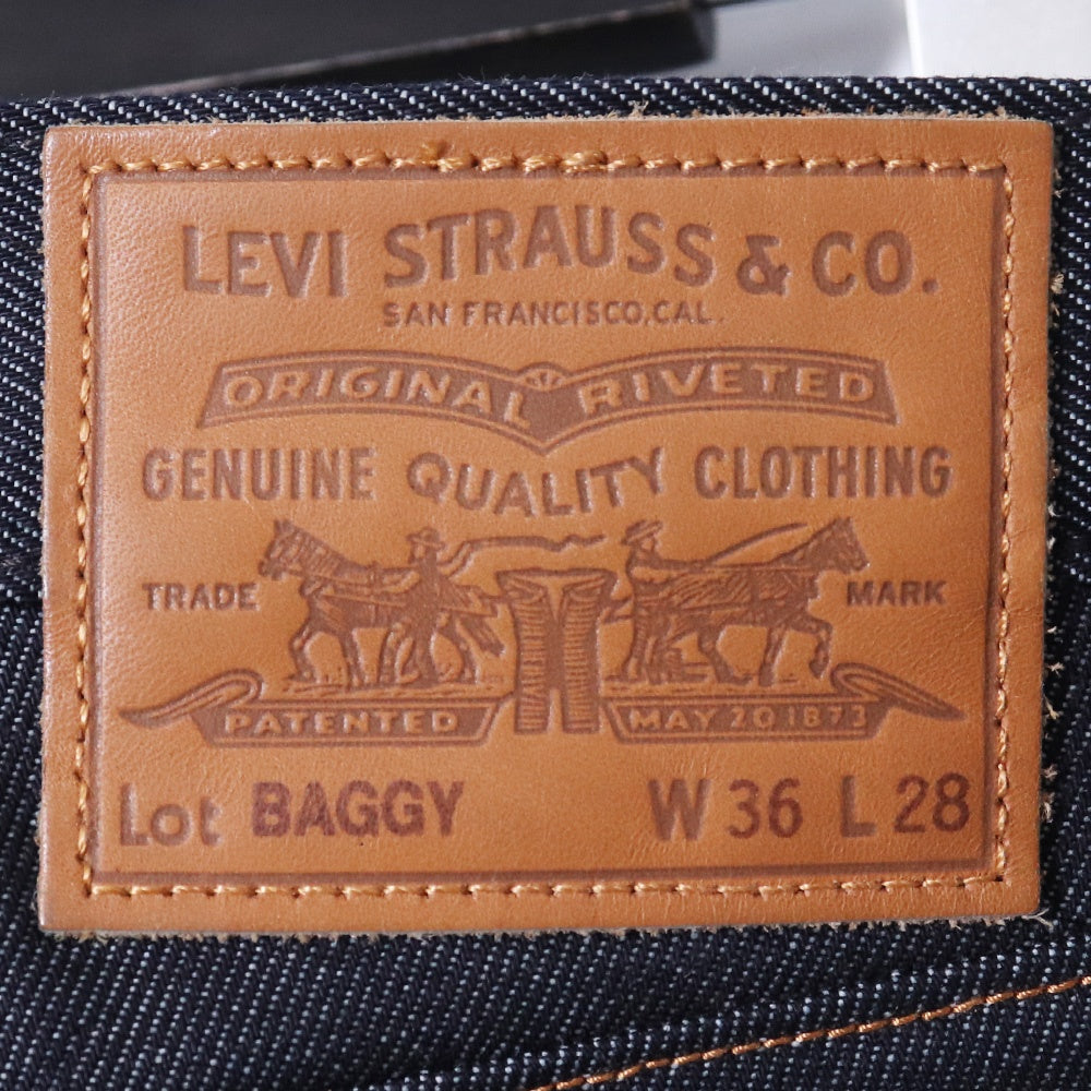 LEVI'S 25AW Twisted Belted Jeans Indigo Size W36 L28