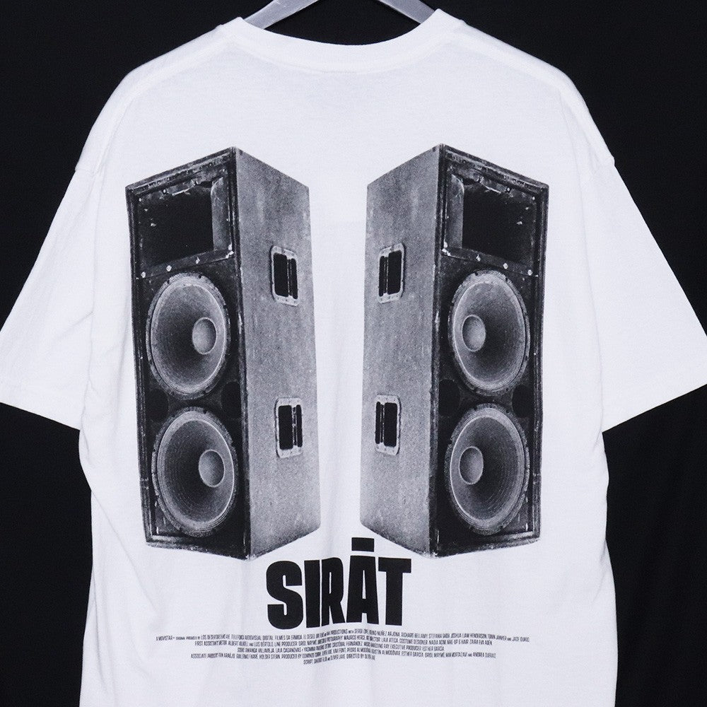SIRĀT × GEEKS RULE Silkscreen Printing T-Shirt White Size XL