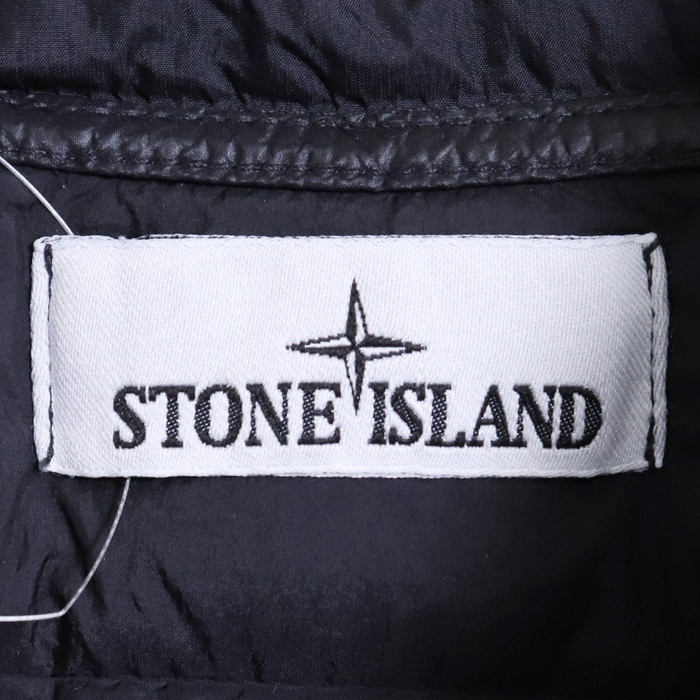 STONE ISLAND 24AW Recycled Nylon Down Vest Black Size L