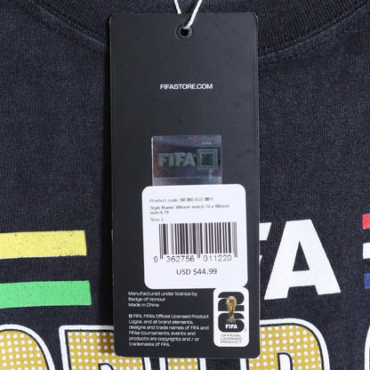 FIFA WORLD CUP 2026 Brazil vs Norway T-Shirt Black Size L