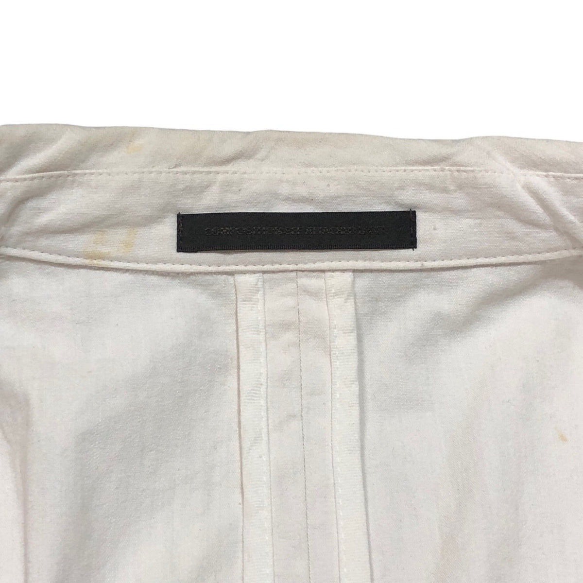 Y's for men 90s-00s Cotton Bondage Jacket Off-White