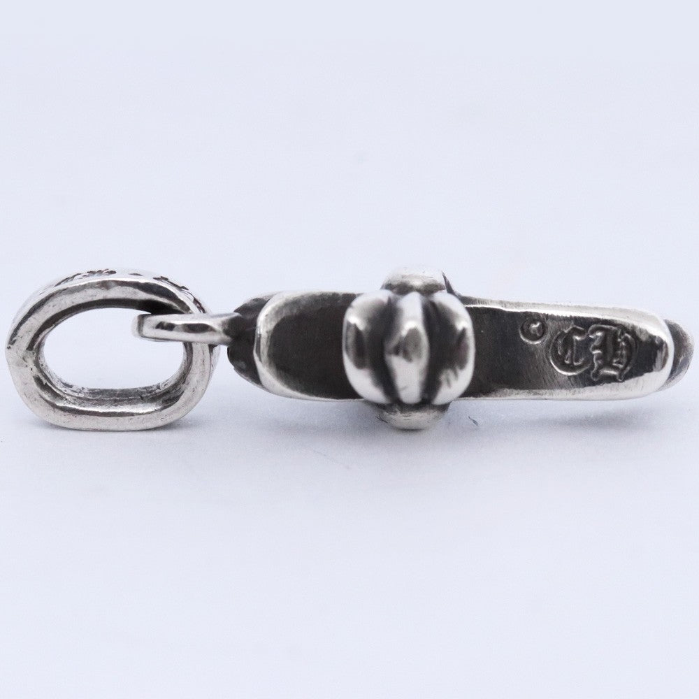 Chrome Hearts Babyfat CH Cross Charm Silver Size F