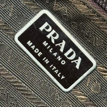 PRADA Nylon Messenger Bag Khaki