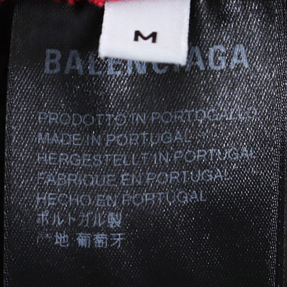 Balenciaga Multi-Color Half-Zip Kangaroo Hoodie Size M