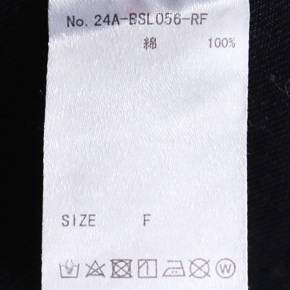 FR(13)NDS Ring Denim Mods Coat Black Free Size