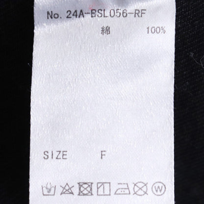 FR(13)NDS Ring Denim Mods Coat Black Free Size