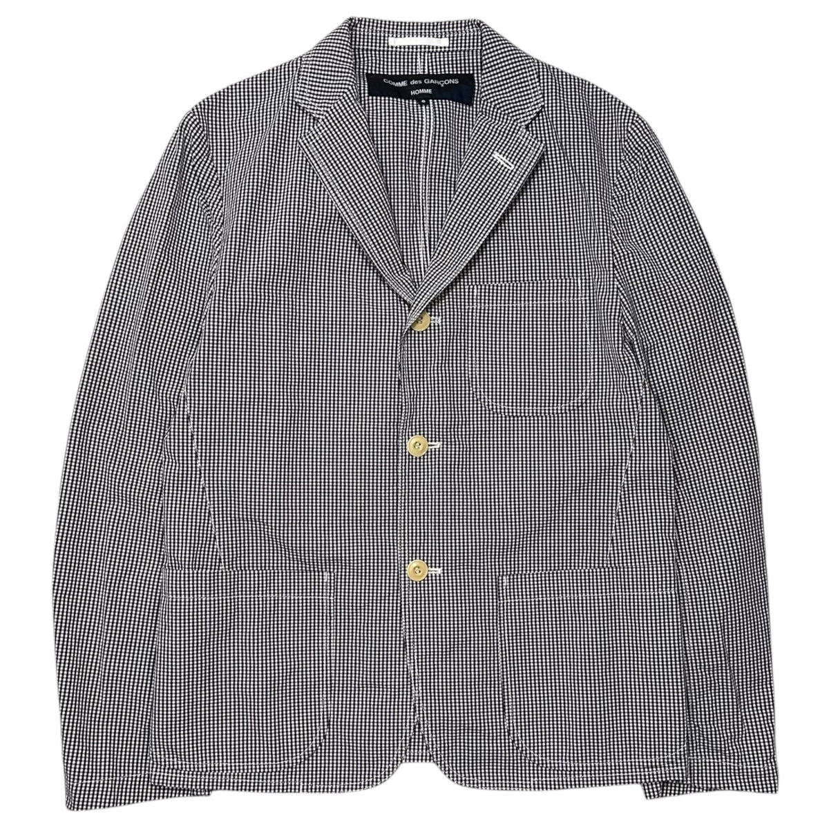 COMME des GARCONS HOMME 14SS Gingham Jacket Multi Size S