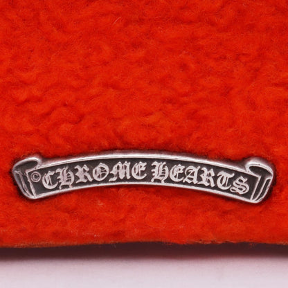 CHROME HEARTS Dagger Zip Change Purse Orange Size F