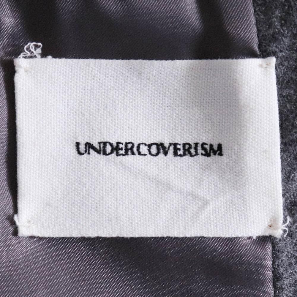 UNDERCOVERISM Gray Wool Chesterfield Coat Size 2