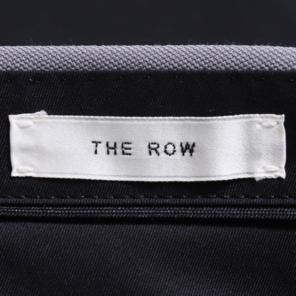 THE ROW 2-Pleat Tapered Wool Slacks Gray Size US32
