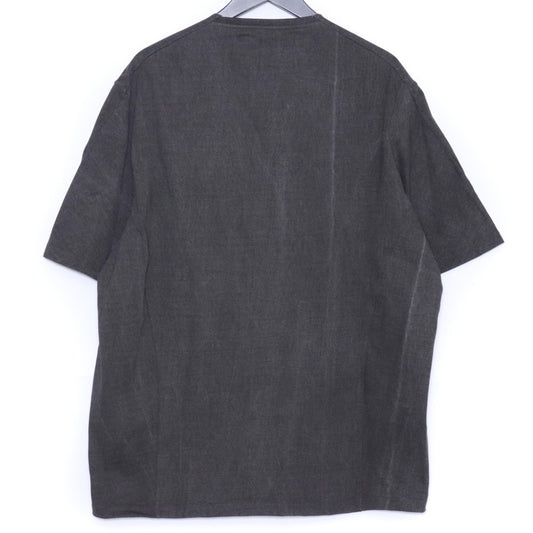 DEVOA 25SS Pigment Dye Jersey T-Shirt Charcoal Size 2