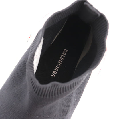 Balenciaga SPEED TRAINER Black Red Sneakers Size EU 43