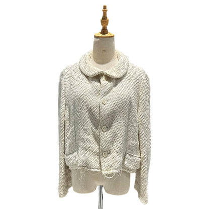 COMME des GARCONS 02SS Frayed Tweed Jacket Size S
