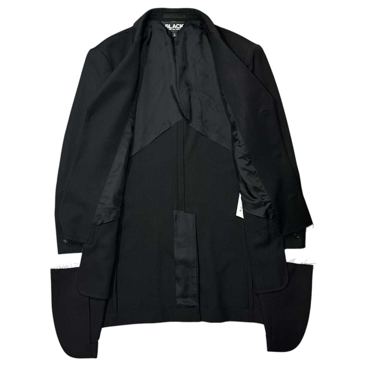 BLACK COMME des GARCONS 23AW Slash Pocket Jkt Blk Size L