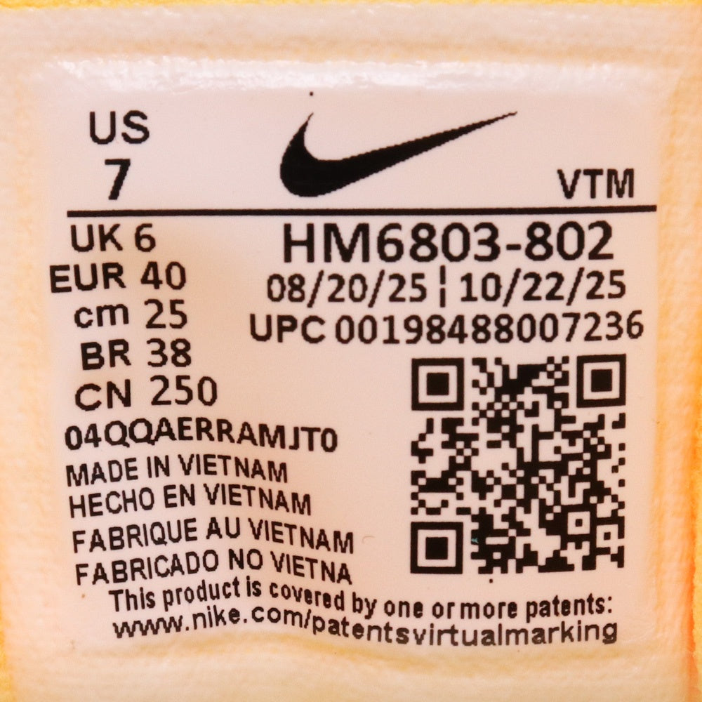 Nike Zoom Vomero 18 Citron Orange Sneakers Size 25cm