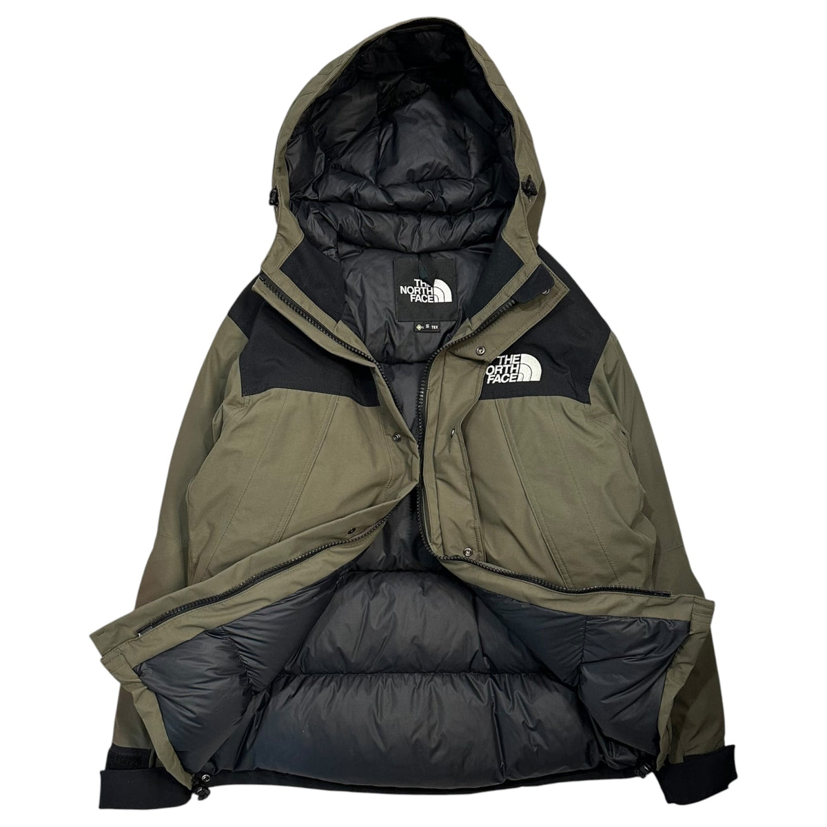 THE NORTH FACE Mountain Down Jacket New Taupe Size S