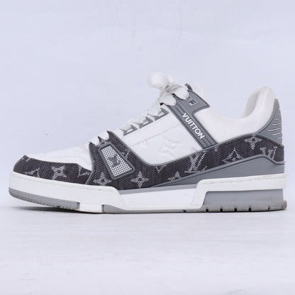 Louis Vuitton LV Trainer White Grey Sneakers Size 5