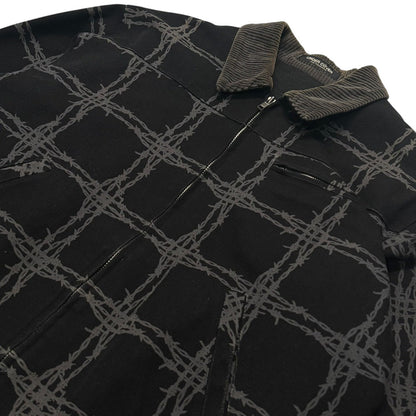 UNDERCOVER 96AW WIRE Barbed Wire Jacket Black Size FREE