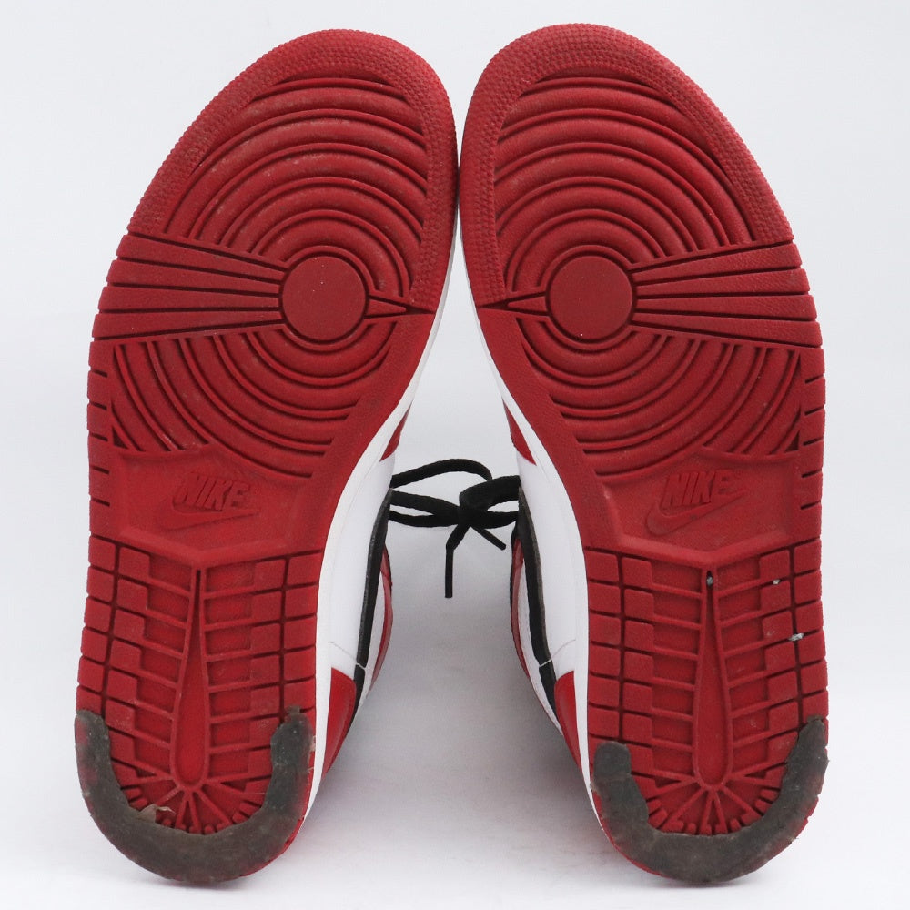 NIKE 2013 Air Jordan 1 Retro High Chicago Sneakers Size 27cm