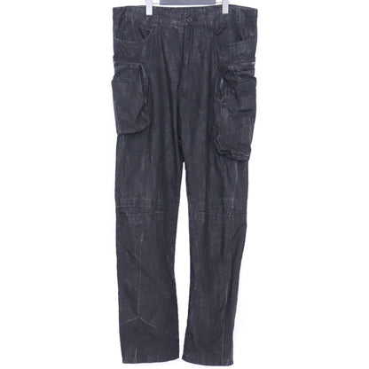 Nude: Masahiko Maruyama Linen India Ink Cargo Pants Size 3