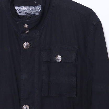 CHROME HEARTS Cherry Bomb Military Jacket Black Size L