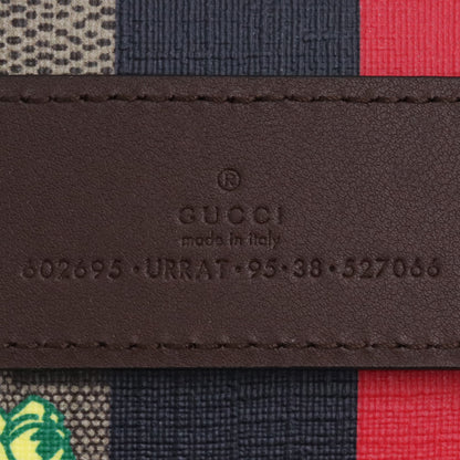 GUCCI ARIA 100th Pineapple GG Supreme Belt Bag Brown Size 95