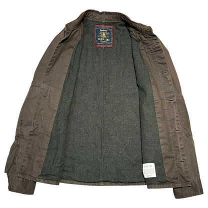 Barbour Dept. (B) Wool Liner Coverall Jacket Gray Size S