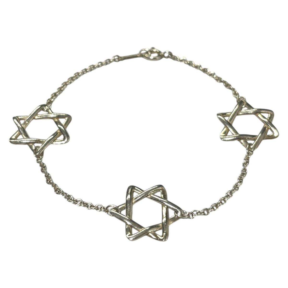 TIFFANY & CO. Elsa Peretti 3-Star Silver Bracelet