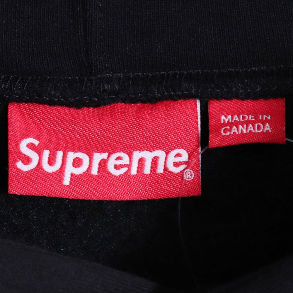 Supreme 23AW Small Box Hooded Sweatshirt Black Size M
