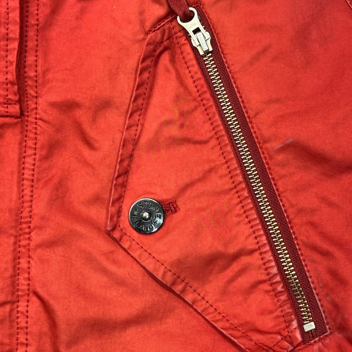 STONE ISLAND 09AW DAVID-TC Field Parka Red Jacket