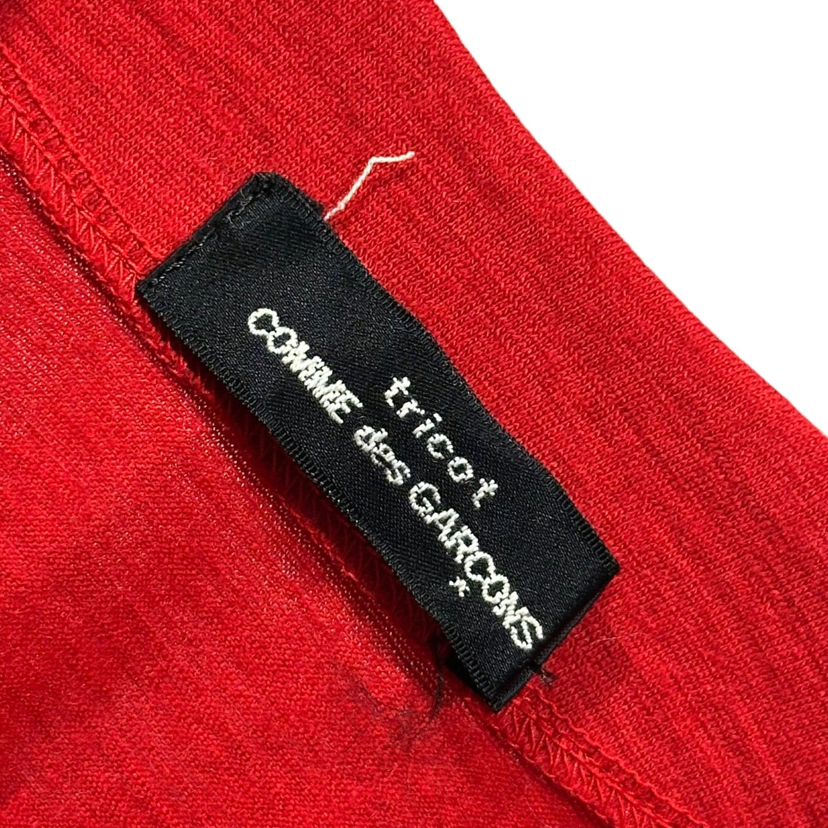 tricot COMME des GARCONS 94SS Wool Cardigan Red Size FREE
