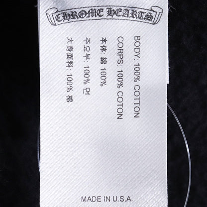 Chrome Hearts Stencil Cross Hoodie Black Size L